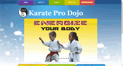 Desktop Screenshot of karateprodojo.com