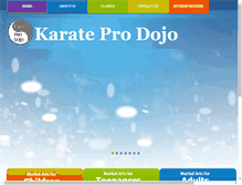 Tablet Screenshot of karateprodojo.com